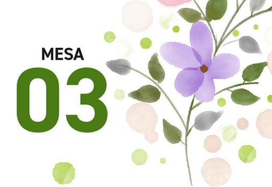 Número de mesa