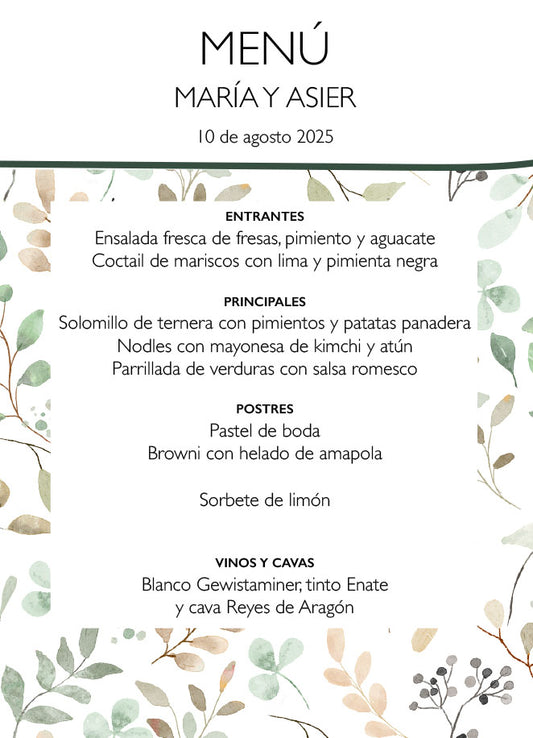 Menú 03